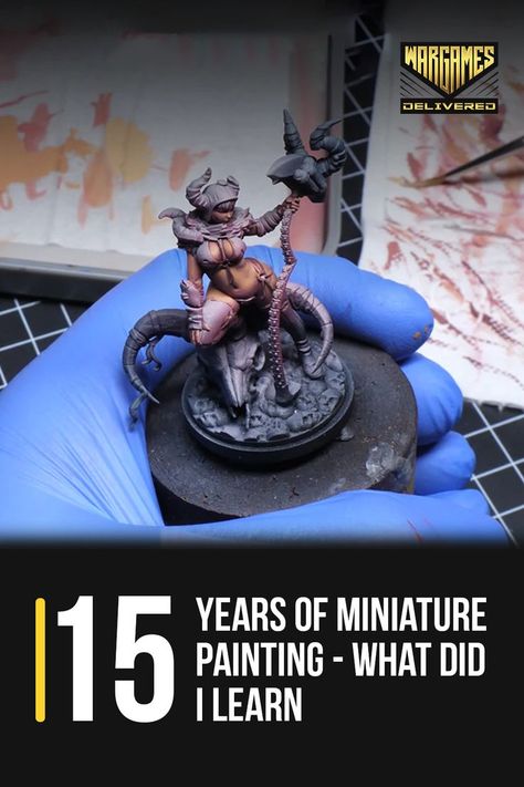 With more than 15 years of experience with miniature painting, I've come to learn a few things about the art. You can see some of this work here. Miniature Painting Station, Painting Figurines, Paint Miniatures, Painting Station, Painting Miniatures, Warhammer Paint, Painted Miniatures, Painting Small, Dnd Miniatures