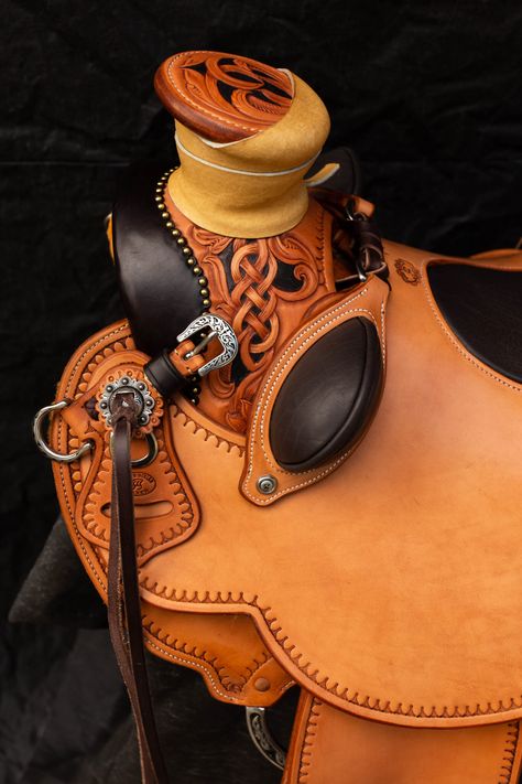 Saddle Making, Wade Saddles, Custom Saddle, Western Saddles, Morgan Horse, Western Saddle, Leather Work, Ride On, Celtic Knot