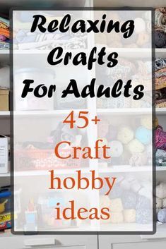 Soothing Crafts For Adults, Hand Crafts For Adults, Crafts For A Group Of Women, Easy Adult Craft Ideas, Easy Craft Projects For Adults, Quick Crafts For Adults, Crafts For Senior Citizens, Easy Adult Crafts, Relaxing Crafts