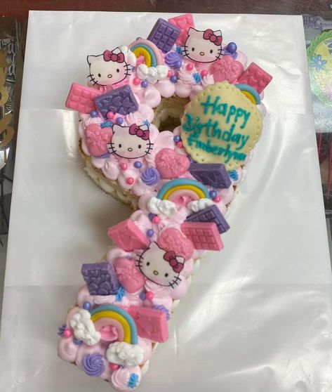 Number Eight Cupcake Cake, Number 8 Cupcake Cake, Hello Kitty Number Cake, 6 Cake Number Girl, Cupcake Birthday Cake Number, Cupcake Numbers, Cakes Hello Kitty, Cake Hello Kitty, 2024 Number