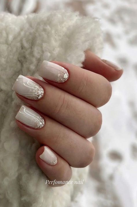 Fast Nail, Gel Toe Nails, Manicure Nail Designs, Elegant Nail Art, Pink Ombre Nails, French Manicure Nails, Casual Nails, Bride Nails, Nails Desing