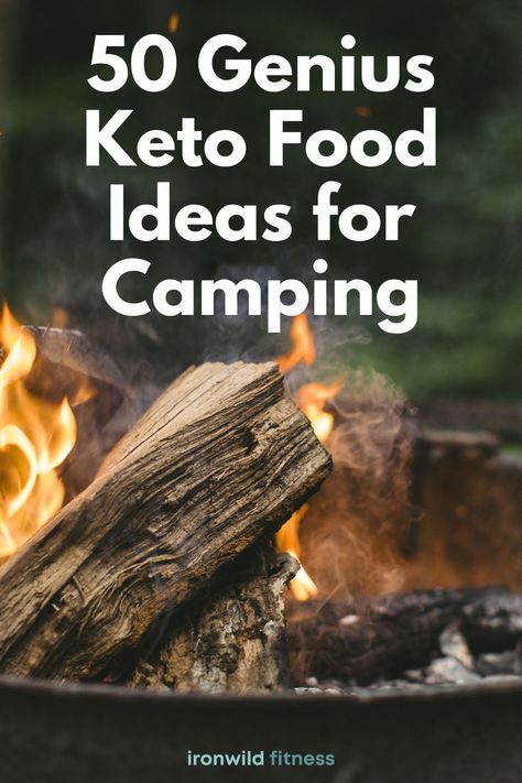 Looking for keto camp meals? These low carb camping meals are sure to inspire you! Click to read these genius keto food ideas for camping. Keto Camping Meals, Camping Keto, Keto Camping, Camping Meal Planning, Camping Meal, Campfire Desserts, Camping Desserts, Camping Snacks, Camping Breakfast