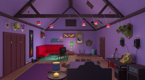 Desktop Wallpaper Hd 1080p Marceline, Marceline Room, Marceline Bedroom, Marceline Desktop Wallpaper, Marceline House, Adventure Time Room, Windows Surface, Anime Sites, Bedroom Design Styles