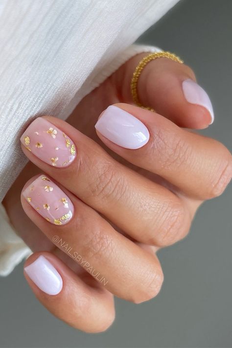 15 Classy Summer Nails with a Touch of Sophistication - Fab Mood | Wedding Color, Haircuts & Hairstyles | Nails | Colours Fake Nails White, Holiday Acrylic Nails, Ballet Nails, Milky Nails, October Nails, Winter Nails Acrylic, Nagel Tips, Christmas Gel Nails, Summery Nails