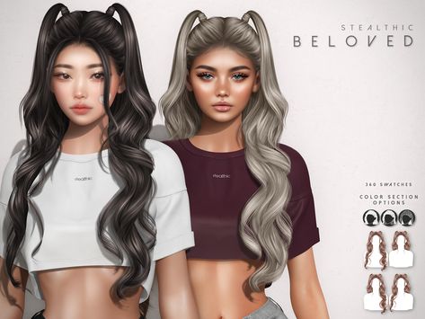 Sims 4 Tsr, Sims 4 Black Hair, Mod Hair, Pelo Sims, Sims 4 Cc Makeup, Sims 4 Body Mods, Tumblr Sims 4, Sims 4 Gameplay, Sims 4 Dresses