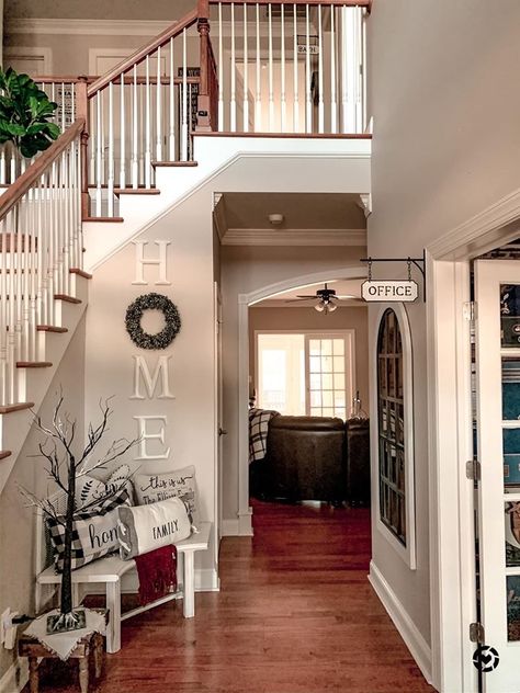 Foyer Ideas Entryway With Stairs, Entryway Ideas With Stairs Entry Foyer, Foyer Ideas Entryway Stairs, Entryway Stairs Decor, Foyer With Stairs Entryway, Entrance Ideas Entryway, Foyer With Stairs, Foyer Ideas Entryway, Entryway Stairs