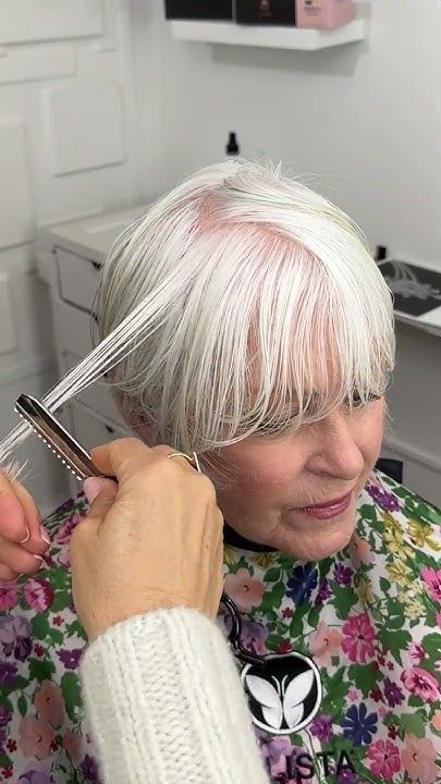 Razor Haircut Goals! Short Hairstyles For Women Over 65, Back Of Head Pixie Haircut, Short Hair For Women Over 70 Classy, Razor Haircuts For Women Short, Pixie Bobs For Fine Hair, Razor Cut Bob For Fine Hair Short, Shaggy Chin Length Hair, Razor Cut Hairstyles Short, Razor Haircuts For Women