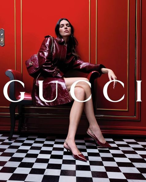 Gucci Gift 2024 Campaign (Gucci) Gucci Advertising, Anthony Seklaoui, Gucci Advertisement, Off Duty Model Aesthetic, Aesthetic Kendall Jenner, Gucci Christmas, Gucci 2024, Dolce And Gabbana Makeup, Fabric Styling