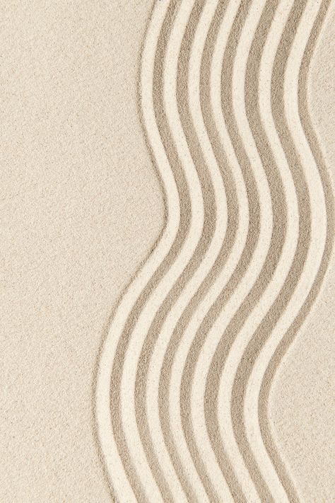 Zen Background Wallpapers, Zen Garden Sand Patterns, Patterns In Nature Texture Art, Sand Graphic Design, Zen Aesthetic Wallpaper, Sand Illustrations, Sand Branding, Sand Garden Zen, Peaceful Patterns