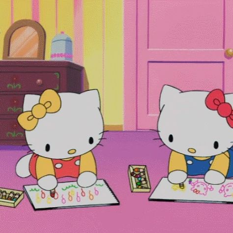 Kitty And Mimi, Coloring Hello Kitty, I Want, Hello Kitty, Kitty, Pink, On Instagram, Instagram