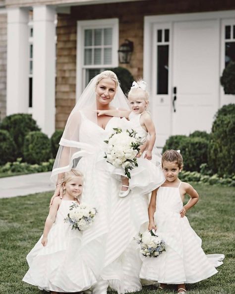 Miniature Bride Dresses, Miniature Bride Dress, Miniature Bride, Flower Girl Dresses Mermaid, Mint Bridesmaid Dresses, Matching Bridesmaids, Bride Dress Lace, Ruffle Wedding Dress, 2016 Wedding Dresses