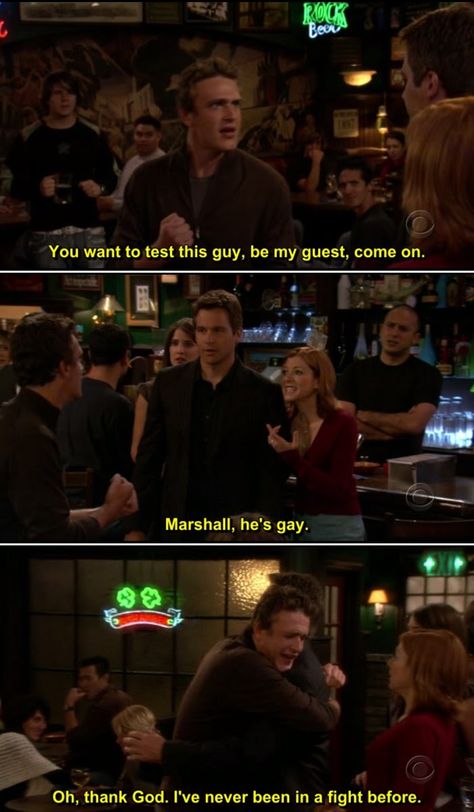 How I Met Your Mother #himym Marshall Himym, How Met Your Mother, Best Movie Lines, Yellow Umbrella, Memes Hilarious, Movie Lines, Tv Show Quotes, How I Met Your Mother, Tv Quotes