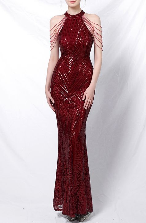 Item NO.: KL_18126-3Price: US$ 30.99Category: Dresses > Evening DressesColor: As shownSize: M, S, L, XL, 2XLDescription: Material : Polyester+SpandexDetail: Summer Red Sequins Scoop Neck Mermaid Evening Dress Simple Elegant Dresses, Red Evening Gown, Simple Wedding Gowns, Blouse Casual Fashion, Mermaid Evening Dress, Stunning Prom Dresses, Red Sequin, Mermaid Evening Dresses, Wholesale Dress