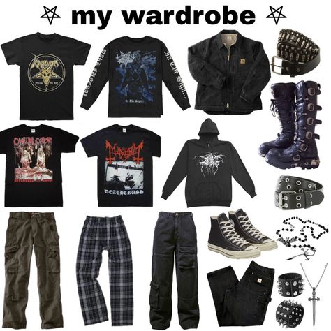 Summer Metal Outfit, Metal Aesthetic Clothes, Metalhead Aesthetic Outfit Men, Masc Metal Outfits, Casual Metalhead Outfit Men, Metalhead Fashion Outfits, My Metal Outfits, Metal Head Outfits Girl, 80s Metal Head Outfits