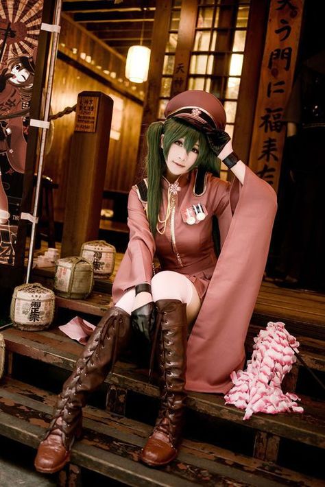 Senbonzakura | Kyoya Senbonzakura Miku Cosplay, Senbonzakura Miku, Hatsune Miku Cosplay, Miku Cosplay, Kawaii Cosplay, Cosplay Photos, Style Clothes, Cosplay Ideas, All Around The World