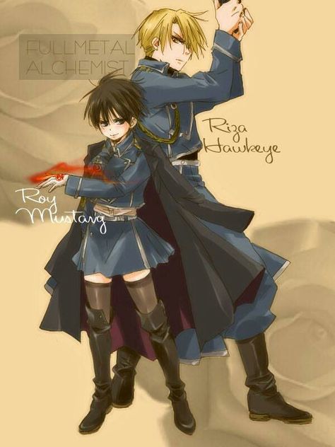 Roy and Riza genderbend State Alchemist, Roy And Riza, Zelda Anime, Riza Hawkeye, Cutest Couples, Future Boy, Roy Mustang, Gray Man, Anime Board