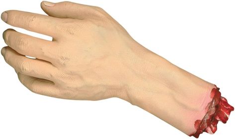 Amazon.com: Seasons Realistic Severed Hand Prop, Standard : Toys & Games Severed Hand, Ghostbusters Party, Evil Dead, Practical Jokes, Ghostbusters, Holidays Halloween, Halloween Crafts, Zombie, Toys Games