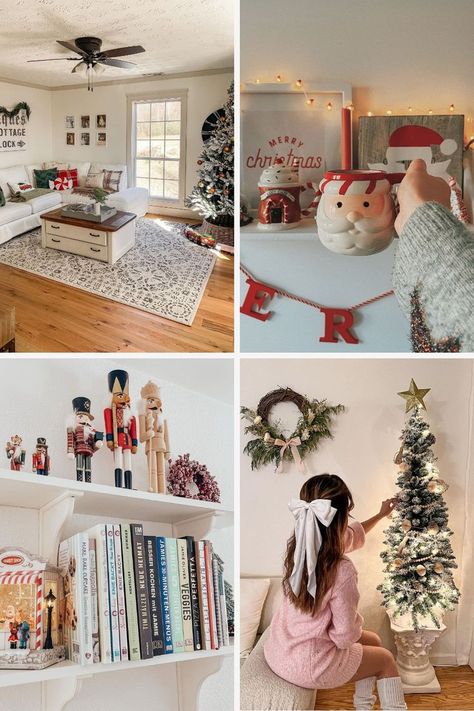 Discover the best apartment Christmas decor inspiration here! Christmastime is the ideal occasion to add warmth and cheer to your apartment with cozy Christmas decor. Whether it’s a small space or spacious, you’ll find creative ways to decorate with lights, ornaments, and all things Christmas. Explore apartment Christmas decor ideas to make your apartment feel merry and bright! Cozy Apartment Christmas, Apartment Christmas Decor Ideas, Apartment Christmas Decor, Holiday Scented Candles, Christmas Decorations Apartment, Apartment Christmas, Faux Christmas, Classic Christmas Decorations, Holiday Throw Pillow