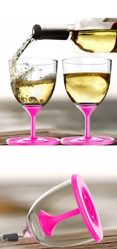 Pour, sip, stack, and go! These wine glasses are perfect for taking a bottle of Barefoot Wine to the beach or the backyard. http://barefootwine.com/ Wine Purse, Beach Picnics, Bad Time, Wine Glass Set, Wine Time, Lace Insert, Glass Set, Cool Gadgets, Kids Crafts