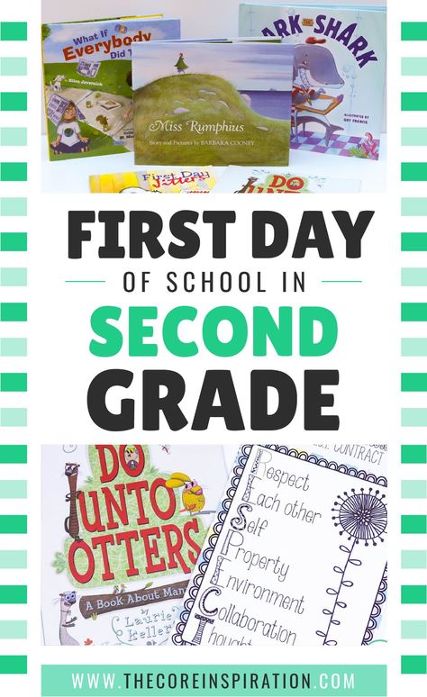 The first day back to school can be a lot of fun, but it’s also a bit hectic. Here are my top 5 back to school activities for your First Day of School in Second Grade for teachers and elementary students to stay on track and your first week of school activities to run smoothly. Elementary First Day Of School Activities, 2nd Day Of School Activities, Second Day Of Second Grade, Back To School 2nd Grade Ideas, First Week Of Second Grade Activities, First Day Of School Second Grade, First Day Second Grade, Second Grade First Week Of School, Back To School Second Grade