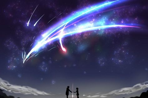 Kimi No Na Wa Wallpaper, Your Name Wallpaper, Your Name Anime, Wallpaper Wa, Images Kawaii, Kimi No Na Wa, Background Drawing, Wallpaper Animes, Name Wallpaper