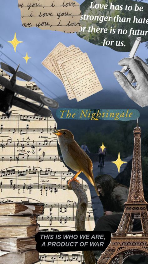 #thenightingale Nightingale Book Aesthetic, The Nightingale Aesthetic, Nightingale Book, The Nightingale Book, The Nightingale, Kristin Hannah, Bookish Things, Books Art, Nightingale