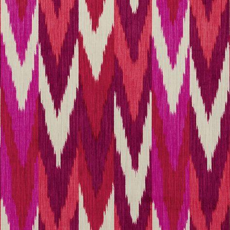 Schumacher - Fabric for Every Decor Motifs Bargello, Bargello Patterns, Flame Test, Ikat Pillow Covers, Schumacher Fabric, Ikat Design, Ikat Pillows, Ikat Pattern, Ikat Print