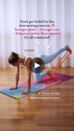 46K views · 296 reactions | Did you know that your glutes are best friends with your pelvic floor, deep core and lower back muscles?
.
.
.
#yoglife22 | YogLife22 | YogLife22 · Original audio Deep Core, Lower Back Muscles, Staying Fit, Strong Core, Work Outs, Back Muscles, Pelvic Floor, Band Workout, Resistance Band