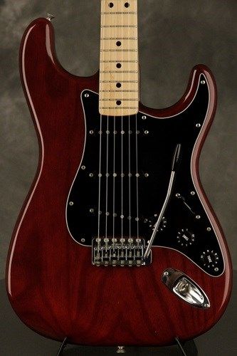 1979 Fender Stratocaster Wine Red $2,595.00 Dark Red Electric Guitar, Fender Stratocaster Red, Cbs Ghosts, Dream Guitar, Famous Guitarists, Red Electric Guitar, Black Mustang, Red Guitar, Dream Core