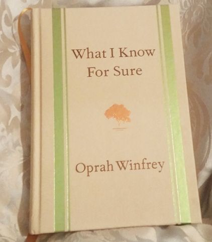 "What I Know For Sure" by Oprah Winfrey - Great Book ... Lots of Food For Thought Oprah Winfrey Books, What I Know For Sure, Lots Of Food, Hobbies And Interests, Oprah Winfrey, Great Books, Food For Thought, Written By, I Know