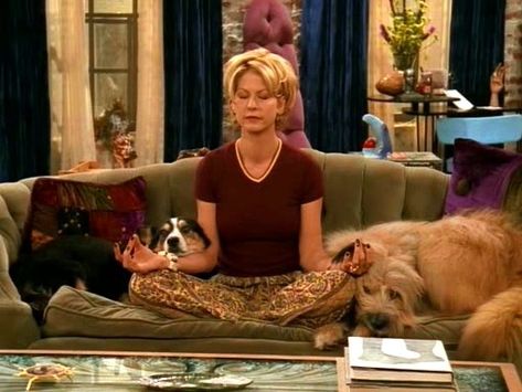 Dharma Finkelstein, Dharma And Greg, Sitcoms Quotes, Jenna Elfman, Gamine Style, Dog Stuff, Movies And Tv Shows, Movie Tv, The Outsiders