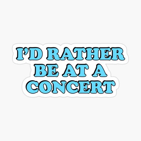 Concert Stickers, College Stickers, Stickers Aesthetic, Music Stickers, Sticker Collection, Concert, For Sale, Music