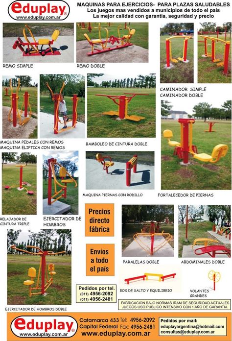 Gimnasios al aire libre – eduplay Doors