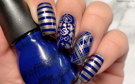 Ravenclaw Tumbler Cup, Ravenclaw Nails Harry Potter, Harry Potter Nails Ravenclaw, Ravenclaw Nails, House Nail Art, Friend Nails, Harry Potter Nails Designs, Potter Nails, Harry Potter Nails