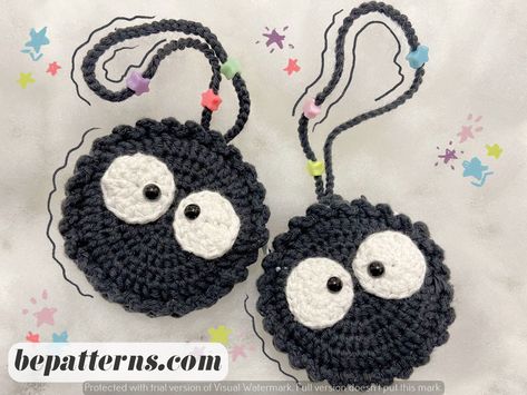 Crochet Bag Patterns | Craft Stylish Carriers for Your Essentials Crochet Bag Amigurumi, Crochet Pouches Free Pattern, Ghibli Crochet Pattern Free, Pouch Crochet Pattern Free, Crochet Bag Charm Free Pattern, Crochet Pouch Free Pattern, Easy Crochet Pouch, Crochet Pouch Pattern, Designs Aesthetic