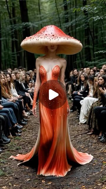 Into The Multiverse on Instagram: "Fungi Fashion 🍄 tag a friend who would wear these with you👇

📸 Video via @minelauvart @minelauvai

#psychedelicart #mushroomdress #mushroom #fungifashion #mushroomfashion" Mushroom Couture, Mushroom Inspired Fashion, Fungi Fashion, Mushroom Costume, Fashion Tag, Mushroom Art, All Hallows Eve, Hallows Eve, Cool Gifs