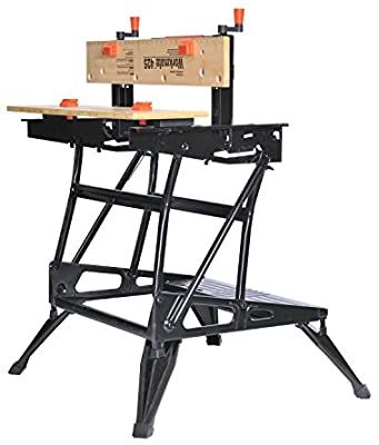 BLACK+DECKER Portable Workbench, Project Center and Vise (WM425-A): Amazon.co.uk: DIY & Tools Workbench Vise, Portable Workbench, Folding Workbench, Saw Horse, Small Cafe Design, Bathroom Cleaning Supplies, Concrete Lamp, Steel Frame Construction, Garage Work Bench