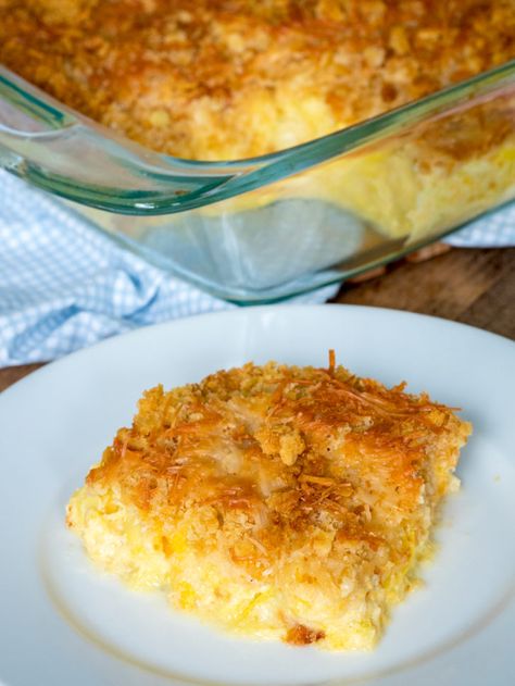 Southern Squash Casserole | 12 Tomatoes Shredded Squash, 1st Recipes, Southern Squash, Mashed Squash, Southern Squash Casserole, Yellow Squash Recipes, Squash Casserole Recipes, Best Casseroles, Squash Casserole