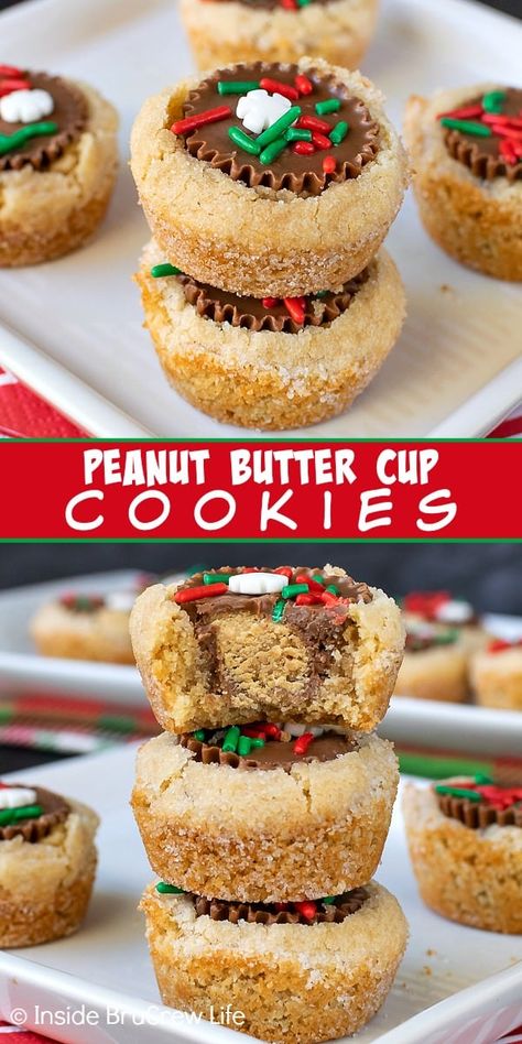 Reese's Peanut Butter Cup Cookies, Chocolate Chip Shortbread Cookies, Cup Cookies, Quick Cookies, Peanut Butter Cup Cookies, Easy Peanut Butter Cookies, Asparagus Recipes, Toffee Cookies, Recipes Cookies