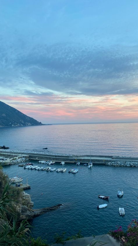 Camogli. Beautiful landscape. Sea. Italy. Liguria. September. End of summer. Peace. Sunset Italy Liguria, Landscape Sea, End Of Summer, Beautiful Landscapes, Italy, Travel