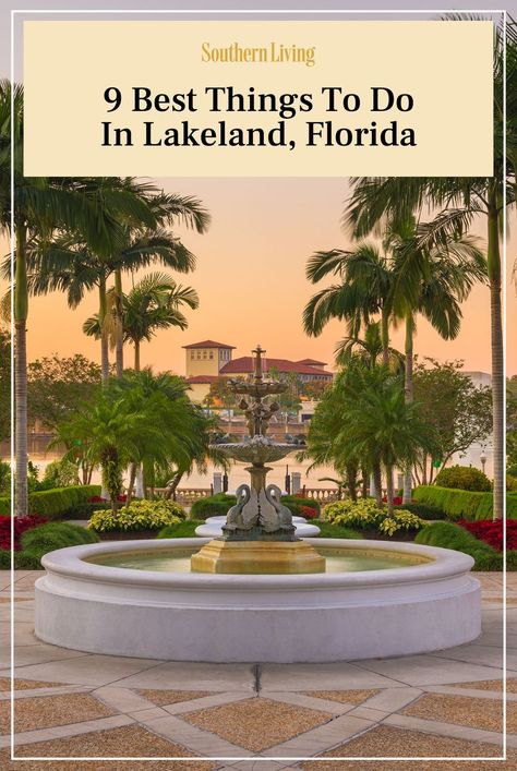 Things To Do In Lakeland Florida, Southern Roadtrip, Lloyd Wright Architecture, Florida Bungalow, Florida Southern College, Southern Road Trips, Florida College, Frank Lloyd Wright Architecture, Southern Travel