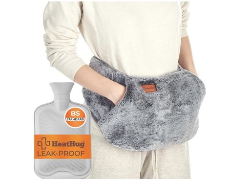 Wearable Hot Water Bottle Belt - Period Pain Relief Adults Wrap Around Hot Water Bottle Period Belt Back Pain Relief Shoulder Body Hot Water Bottle with Cover UK Adult (HeatHug Wrap Around) Menstrual Pain Relief, Period Pain Relief, Body Hot, Menstrual Pain, Hot Water Bottle Cover, Period Pain, Natural Pain Relief, Menstrual Cramps, Heat Therapy