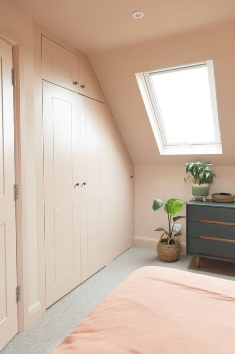 Loft Conversion Wardrobe Ideas, Dormer Loft Conversion Bedroom, Small Loft Conversion Bedroom, Walk Through Wardrobe To Ensuite, Loft Conversion Floor Plan, Dormer Bedroom Ideas, Loft Conversion Ideas Layout, Loft Conversion Wardrobes, Loft Conversion Layout