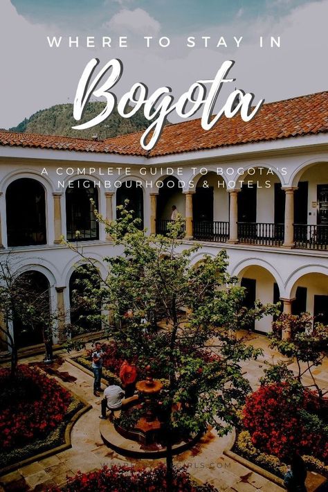 Previously deemed too unsafe in the eyes of foreign tourists, Bogotá is now a busy metropolis that is slowly making it to travellers’ bucket lists. After living in Bogotá for two years I am very familiar with Bogotá’s best areas to stay in and rounded up my favourites for every budget. Read this article to find the best hotels and areas to stay in Bogotá! South America Travel Itinerary, Travel Colombia, America Trip, South America Travel Destinations, Circular Buildings, Travel Secrets, Colombia Travel, Travel Plan, Make Passive Income