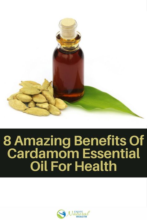 8 Amazing Benefits of Cardamom Oil For Breathing, Digestion & Mental Clarity! - Enjoy Natural Health Benefits Of Cardamom, Cardamom Oil, Cardamom Essential Oil, Herbal Garden, Essential Oils Health, Healthy Digestive System, Cold Home Remedies, Healthy Metabolism, Organic Foods