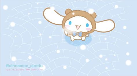 Cinnamoroll Widgets Medium, Sanrio Wallpaper, Phone Apps, Computer Wallpaper, Cute Characters, Cinnamon Rolls, Winter Season, Pretty Wallpapers, Favorite Character