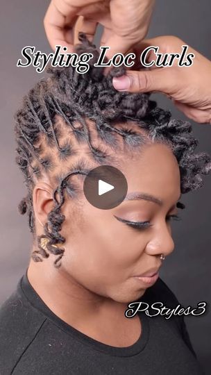 27K views · 4.6K reactions | 🍃❤️Styling Loc Curls by @pstyles3 
 Have you tried this style??
Comment BELOW and FOLLOW 😘😘
📦Order Products: www.shoppstyles.com
✈️Travel Dates: ATL 04/21/24 NYC 05/05/24
☎️ Booking: 4435004771 
💇🏾‍♀️Stylist: @pstyles3.
#locs #locstyles #dmvlocs #atllocs #miamilocs #nyclocs #teamlocs #pstyles #loctitian #dmvloctician #loccolor  #starterlocs #dreads #womanwithlocs #womenlocstyles #locproducts #locbun  #parislocs #chicagolocs #locstyling #locclasses #locnation #essence  #dreads #lochead #locheads #nycloctician #makeupartist | DMV LOCTICIAN / Pstyles | Beyoncé · CUFF IT Loc Curls, Starter Locs, Loc Journey, Loc Styles, Have You Tried, Locs, You Tried, Beyonce, Makeup Artist