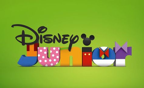 Disney Junior Disney Junior Birthday, Mickey Mouse House, Disney Junior Mickey Mouse, Disney Letters, Dance Party Birthday, Disney Mickey Mouse Clubhouse, Five Little Monkeys, Disney Logo, Jr Art