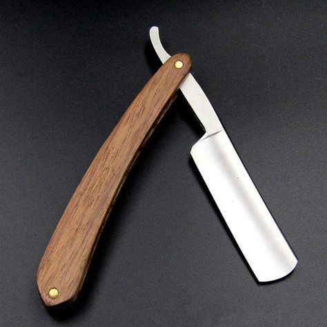 Classical straight razor ($16) ❤ liked on Polyvore featuring beauty products and white Medium Beard Styles, Beard Styles Bald, Curly Beard, Logo Reference, Goatee Beard, Long Beard Styles, Patchy Beard, Beard Styles Short, Barber Razor