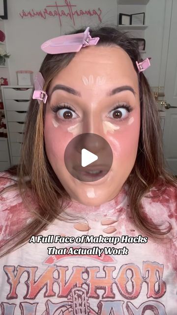 Samantha Taormina on Instagram: "GRWM with a full face of Makeup Hacks that actually work #makeuphacks #makeuphack #makeuptutorial #makeup #makeuptutorials #makeuptips #makeuptipsandtricks" Full Face Of Makeup, Makeup Hacks, Full Face Makeup, August 10, Full Face, Makeup Tips, Makeup Tutorial, Face Makeup, Makeup